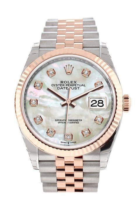 rolex midsize datejust mother of pearl|Rolex 2022 release Datejust 36.